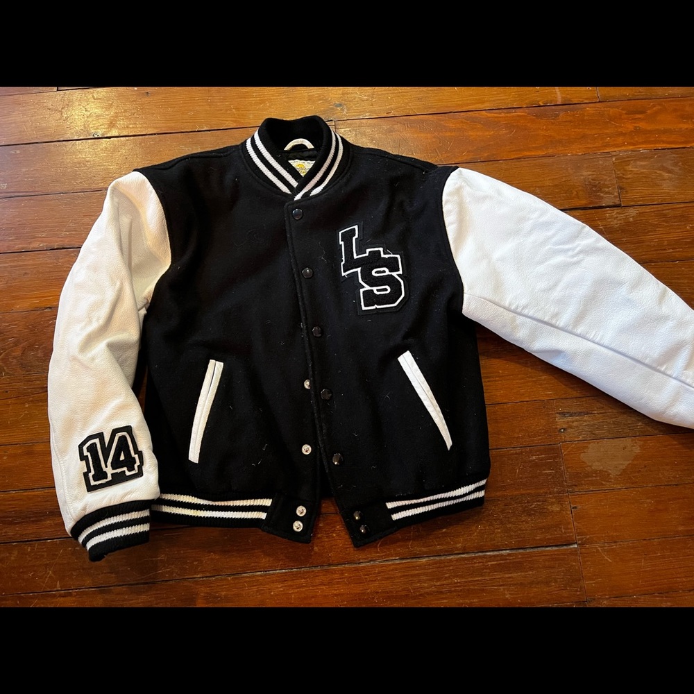 David Letterman kids Letterman Jacket